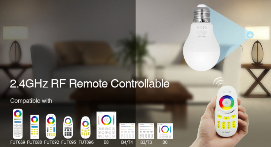 LED LAMP E27 6W RGB+CCT MDRLED®