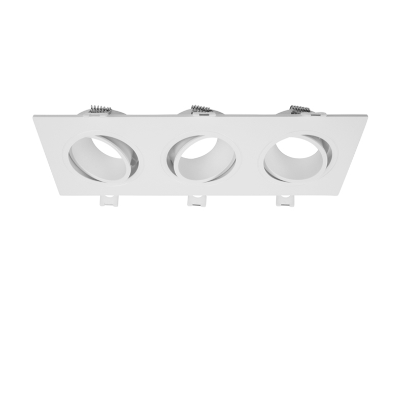 GU10 3-TEILIGE LEUCHTE WEISS und SCHWARZ MDR LED®