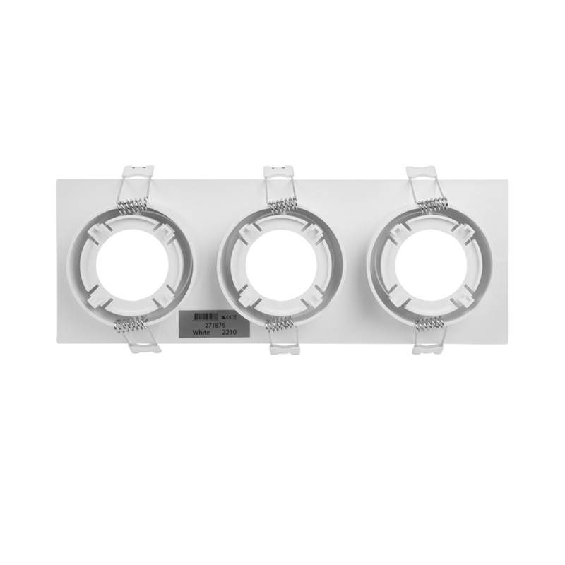 GU10 3-TEILIGE LEUCHTE WEISS und SCHWARZ MDR LED®
