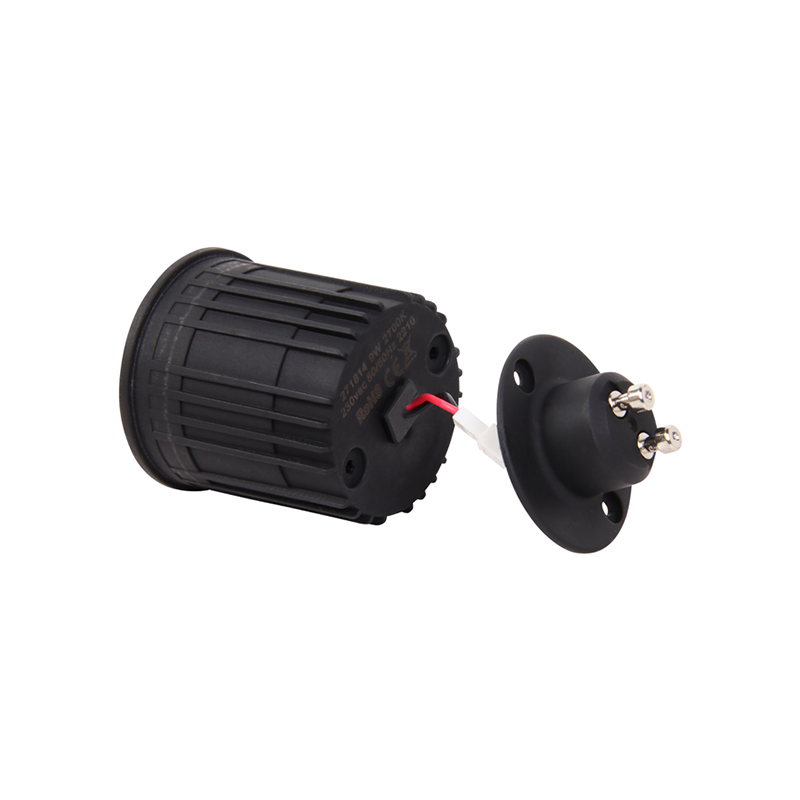 MR16-Modul, 9 Watt, Schwarz, 2700 K, 3000 K, 4000 K, dimmbar, MDR-LED