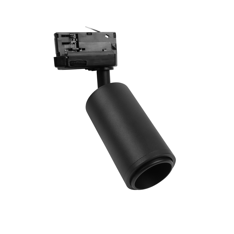 3-PHASEN-SCHIENENLEUCHTE SCHWARZ GU10 zoombar. MDRLED®