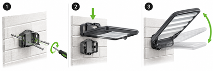 MDRLED® LED Solar Straatlamp 1800lm | 6000K | PIR + Daglichtsensor | IP65 | Gratis Muursteun