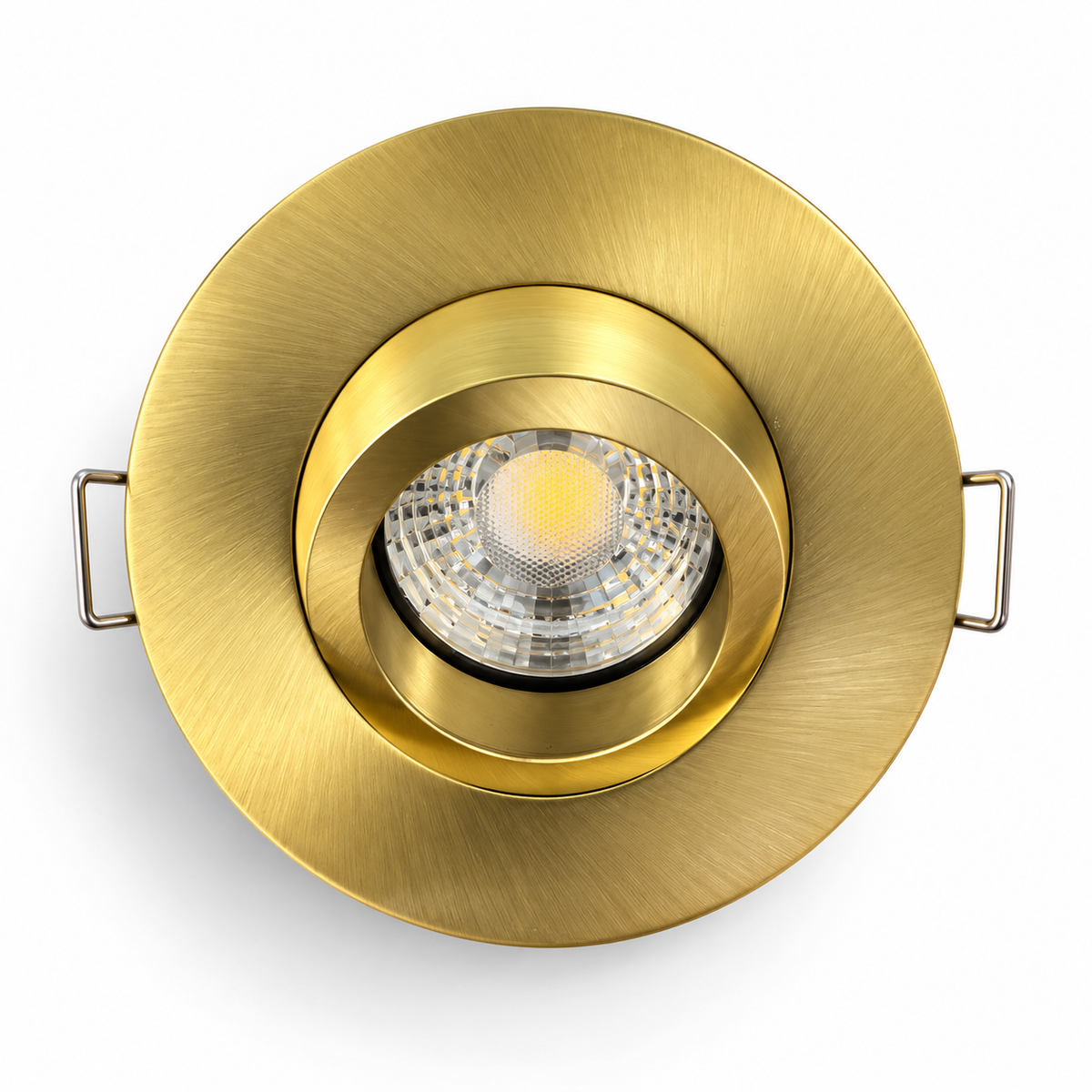 LED Inbouwspot Aurora Goud 9/12W CCT | IP65