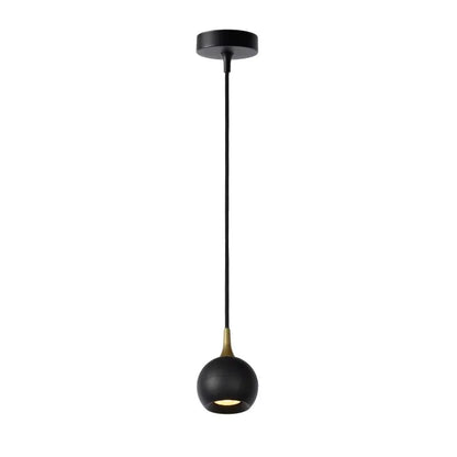 Lucide FAVORI Pendelleuchte Ø 9 cm 1xGU10 Schwarz MDRLED