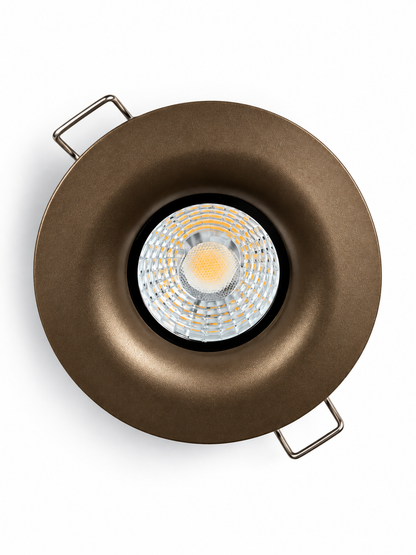 LED Inbouwspot Donkerbrons 9/12W CCT | Vast | CRI >98