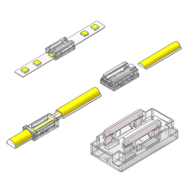 MDRLED® LED Strip Connector | 5mm | Single Color | COB/SMD | IP20 | Per 10 Stuks