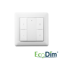 CODIM | DRAADLOZE SCHAKELAAR ZIGBEE | 2 GROEPEN | WIT