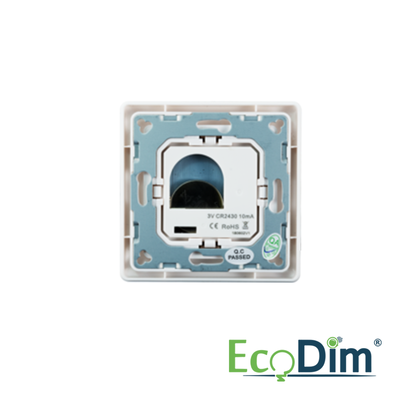 CODIM | DRAADLOZE SCHAKELAAR ZIGBEE | 2 GROEPEN | WIT