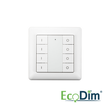 ECODIM  DRAADLOZE SCHAKELAAR ZIGBEE  4 GROEPEN  WIT
