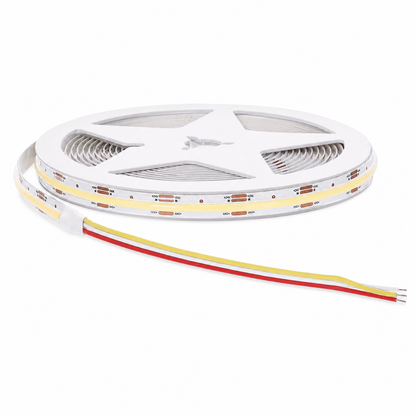 COB LED Strip 24V IP65 5M – Puntloos Licht 2700K–6500K