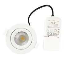 LED Inbouwspot  Luna 6W  Dimbaar WIT CCT-Switch IP65