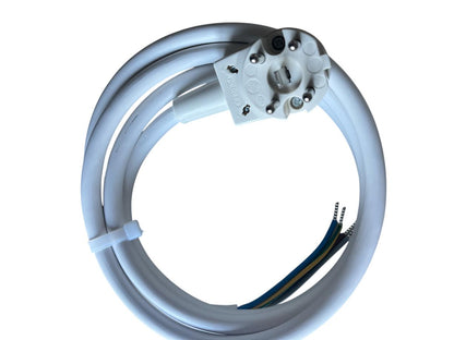 Herd/Backofen Anschlusskabel 5x2,5mm 2 Meter Weiß MDR LED®