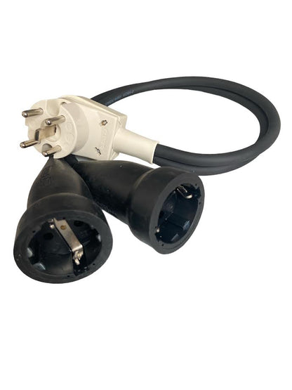 Perilex Steckeradapter auf 2x230V gegen über 2 Phasen verteilt - MDR LED®