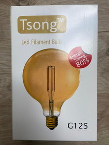 LAMP E27 4W 2200K G125 per 3 stuks koopje MDRLED