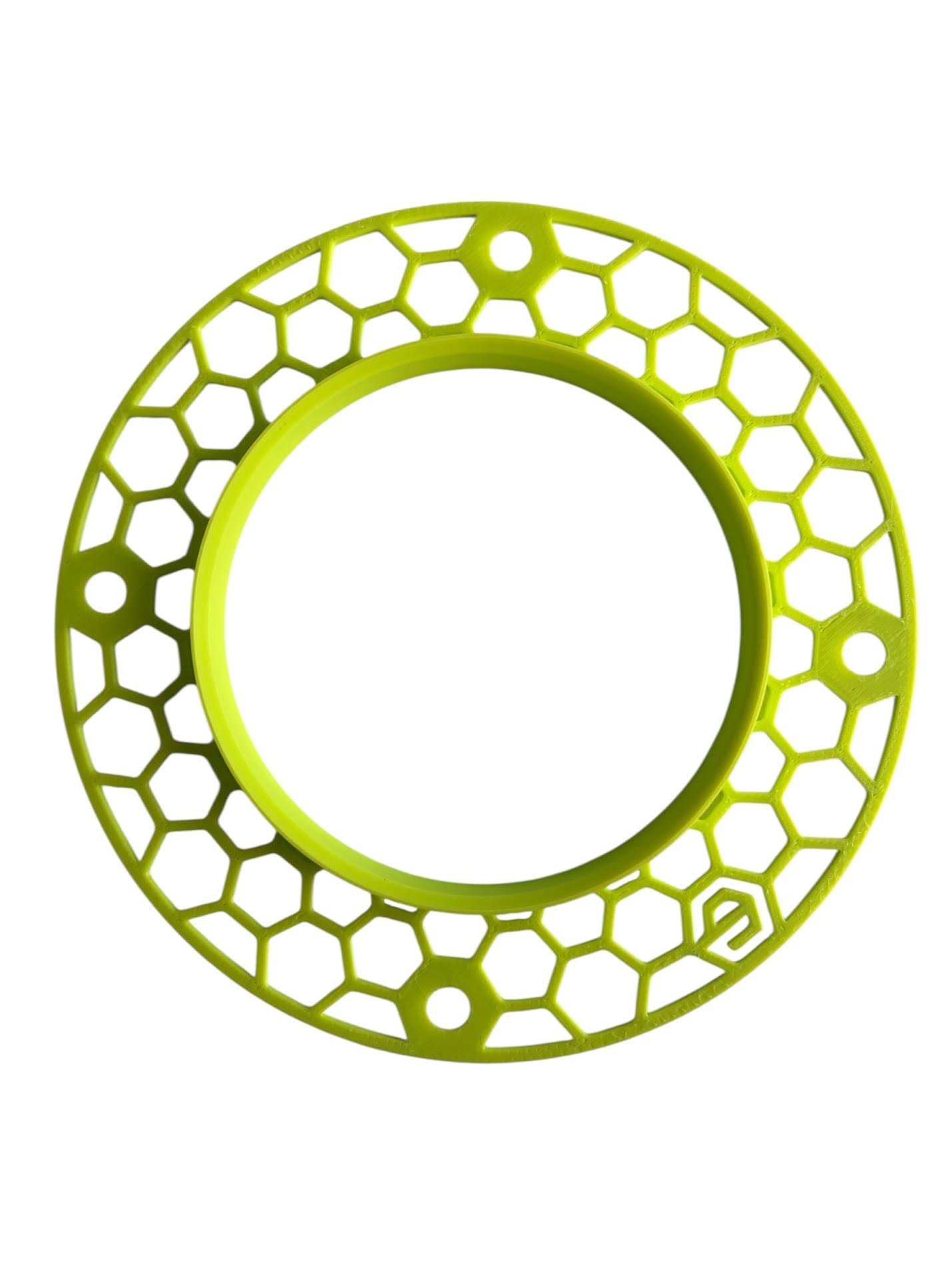 Randbeschermer / Stucring voor inbouwspots – Gatmaat 50 mm, Buitenmaat 80 mm