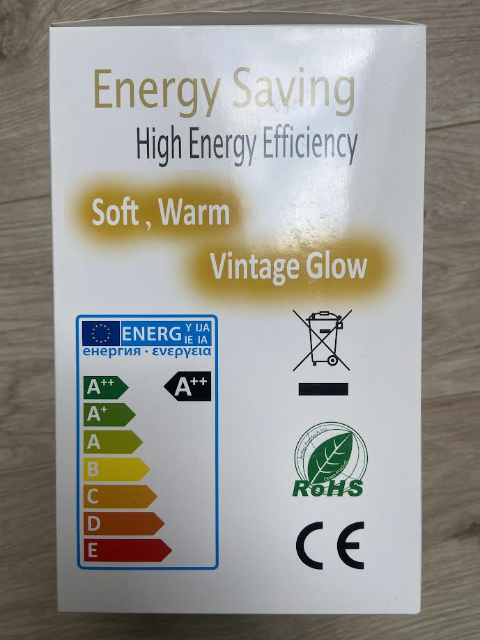LAMP E27 4W 2200K G125 per 3 stuks koopje MDRLED