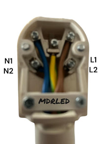 Perilex Stekker Verloop naar 2x230V over 2 Fasen Verdeeld - MDR LED®