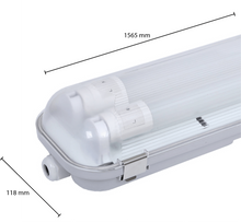 IP65 Armatuur 150 cm – 2x T8 LED Buis – Doorvoerbaar – 5 Jaar Garantie