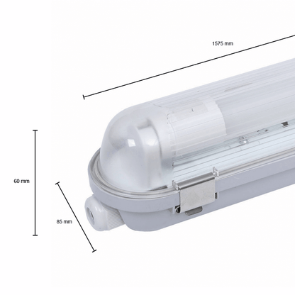 IP65 LEUCHTE 150CM 1 ROHR MDRLED®