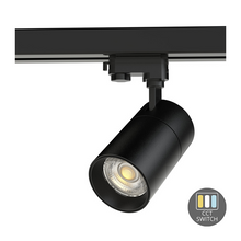 3-Phasen-Schienenstrahler 10W Schwarz CCT Switch Dimmbar MDRLED® 