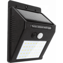 Wandlamp Solar met Sensor – Duurzame Buitenverlichting, 20 LED’s Zonne-energie