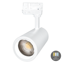 3-FASE RAILSPOT 10°-60° 30W&nbsp; WIT CCT SWITCH 3000K 3500K 4000K . MDRLED®