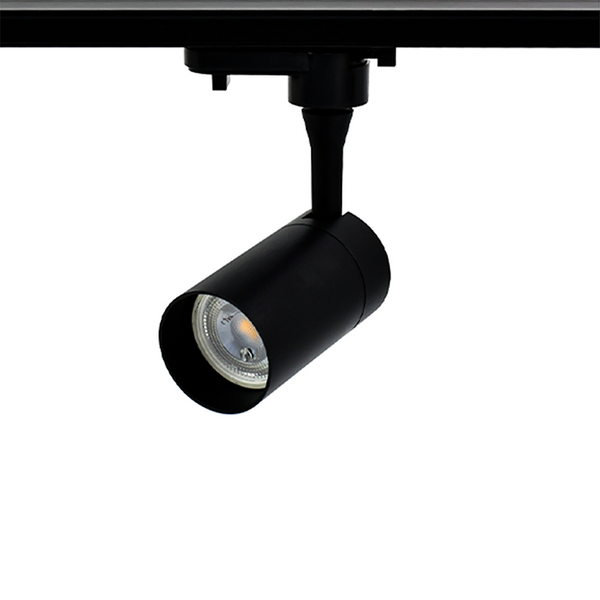 Track Light complete set - 6 x GU10 railspots - 5 watt 2700K - 3x1m 1 fase rails - Zwart ACTIE OP IS OP MDRLED®