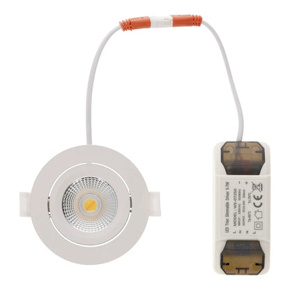 SLIM-FIT 5W Dim-to-Warm Inbouwspot Wit | MDRLED®