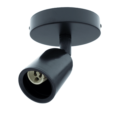 DECKENLEUCHTE FÜR 1X GU10 SCHWARZ MDR LED® 