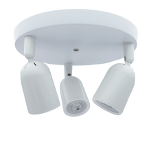 DECKENLEUCHTE FÜR 3X GU10 WEISS MDRLED®