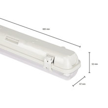 IP65 ARMATUUR  MDRLED® 60CM  1 BUIS (SLIM)