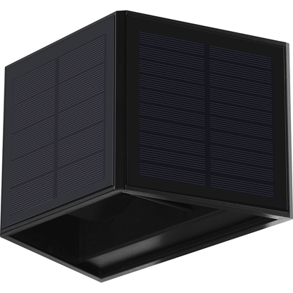 LED-Wandleuchte SOLIS mit Solarpanel – 3000K MDRLED®