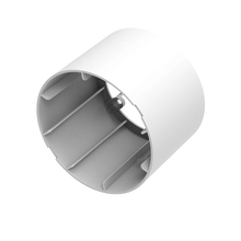 LED-Aufbau-Notbeleuchtung weiß/schwarz MDRLED®