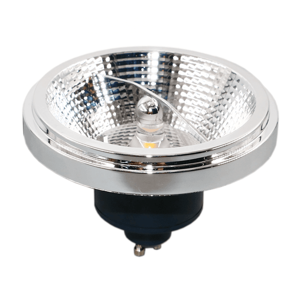 LED AR111 GU10 SPOT 45° 12W CZARNY MDRLED® 