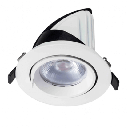 LED DOWNLIGHT  KANTELBAAR  Ø145  28W  WIT  CCT-SWITCH