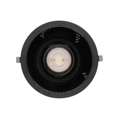 LED DOWNLIGHT CCT-SWITCH Ø100MM 10W  ZWART MDRLED®
