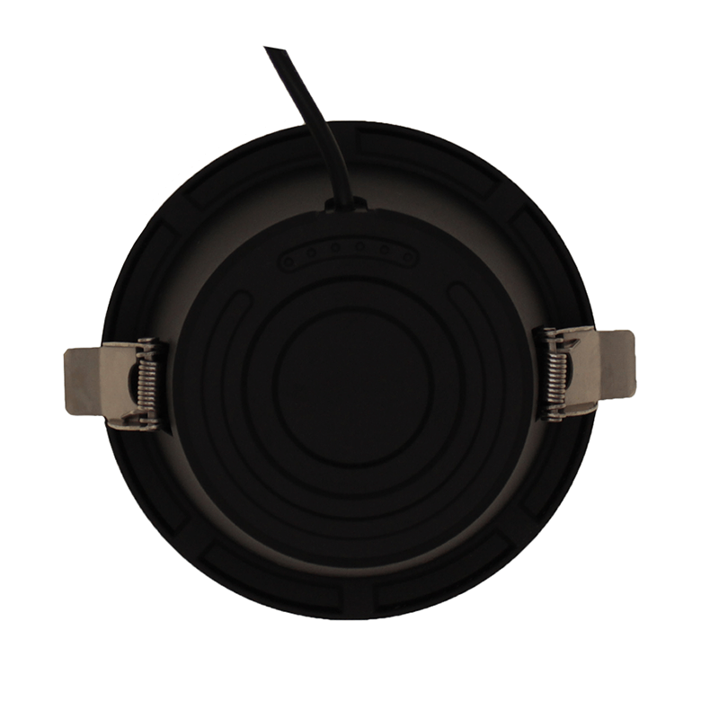 Oprawa sufitowa LED CCT-SWITCH Ø100MM 10W CZARNY MDRLED®