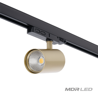 3-Fase Railspot  Messing  10W–30W  Dimbaar  CCT Switch  MDRLED® Actie
