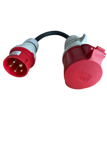 CEE-Adapter Stecker 16A - Buchse 32A MDR LED®