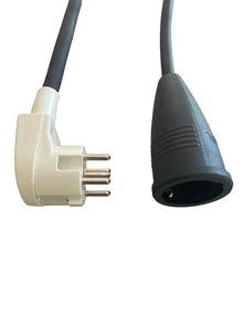 MDRLED® Perilex Verloopkabel – 3x2.5mm Naar 16A 230V – Neopreen – Zwart