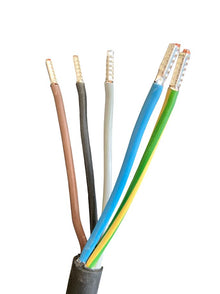 Perilex 25 Ampere 4 Meter 5x 4mm² 5 adriges Perilex Anschlusskabel H07 RN-F Neopren MDRLED®