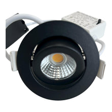 Inbouwspot Rond Zwart CCT Mini | MDRLED® 5W | IP65 | Dimbaar | 2700K-4000K