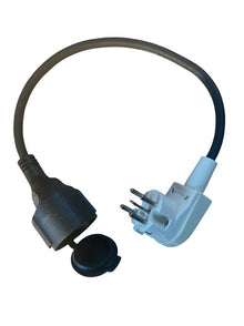 Perilex Adapterstecker auf 16A 230V Contra 3600 Watt schwarz MDRLED®