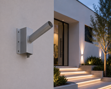 MDRLED® Muursteun Ø60 mm voor Straatlampen | Wandbeugel 105° | Zwart