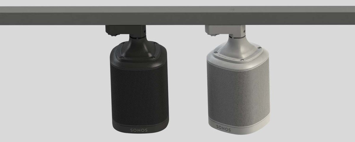 Pontis 3-Phase Audio Adapter Wit | Voor Sonos One & One SL | Railmontage