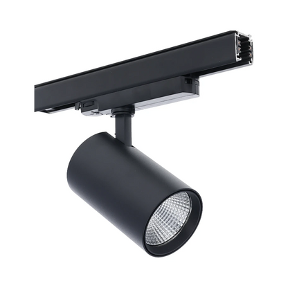 3-Fase Railspot Food | Zwart | 10W–30W | 1800K/3200K | Dimbaar | MDRLED®