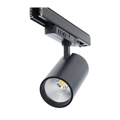 3-Fase Railspot Food | Zwart | 10W–30W | 1800K/3200K | Dimbaar | MDRLED®