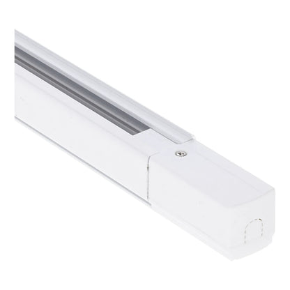 3-Fase Spanningsrail Zwart en Wit 1–10m | Inclusief Power Connector