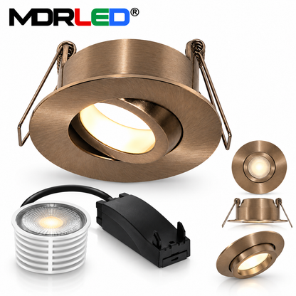 MDRLED® LED Inbouwspot 5W | Dim to Warm | IP65 | 350lm