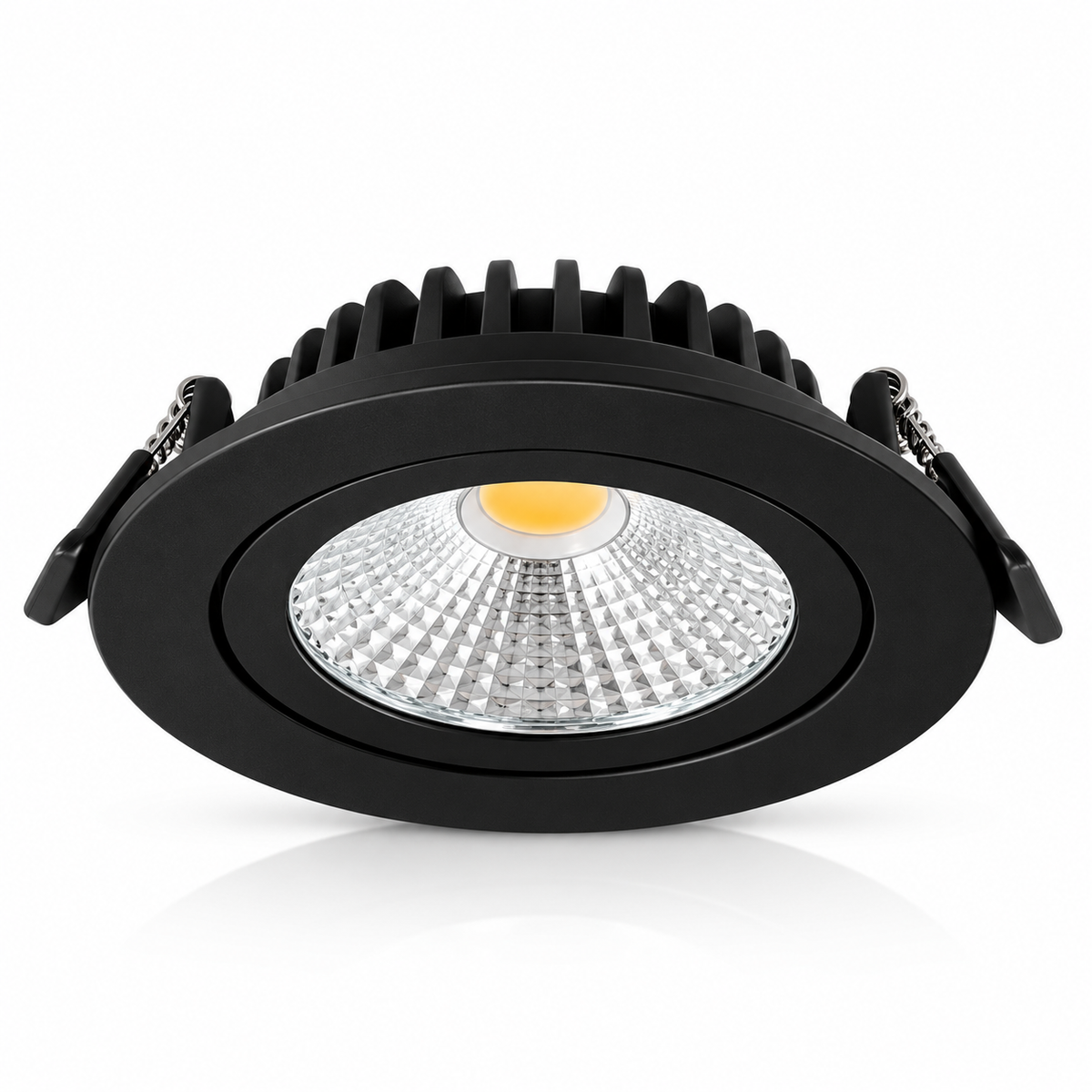 LED-Einbaustrahler Luna Slim-Fit 5W Dimmbar Schwarz MDRLED®